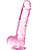 Naturally Yours: Crystalline Dildo, 15 cm, rosa