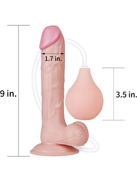 LoveToy: Squirt Extreme Dildo, 23 cm