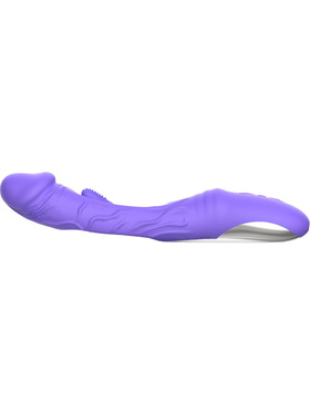 Good Vibes Only: Flax, Vibrating Dildo with G-spot Stimulator