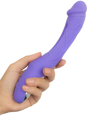 Good Vibes Only: Flax, Vibrating Dildo with G-spot Stimulator