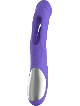 Good Vibes Only: Flax, Vibrating Dildo with G-spot Stimulator