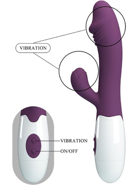 Pretty Love: Snappy, Rabbit Vibrator, lila