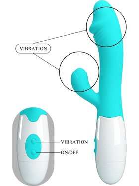 Pretty Love: Snappy, Rabbit Vibrator, turkos