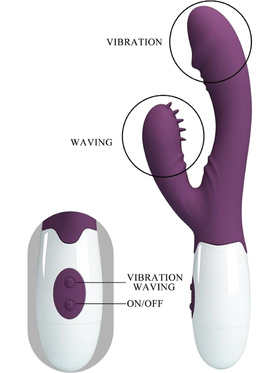 Pretty Love: Andre, Butterfly Kiss Rabbit Vibrator, lila