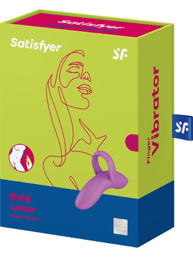 Satisfyer: Bold Lover, Finger Vibrator, rosa