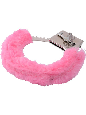 Toyz4Lovers: BestSeller Furry Handcuffs, rosa