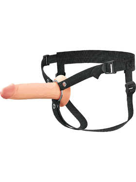 Fantasy X-Tensions Elite: Hollow Silicone Strap-On, 19 cm