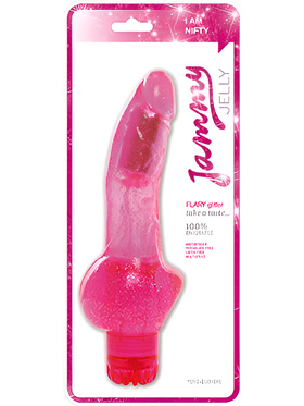 Toyz4Lovers: Jammy Jelly, Flary Glitter Vibrator, rosa