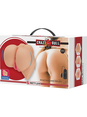 Crazy Bull: Emilia, Realistic Masturbator with Vibrator