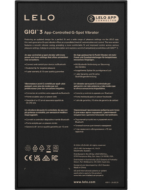 LELO: Gigi 3, App-Controlled G-Spot Vibrator, lila