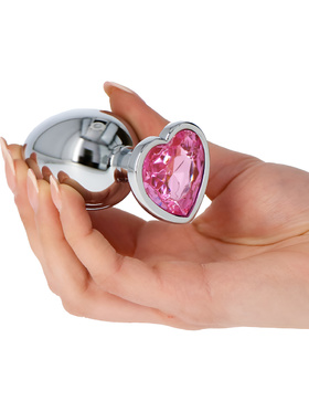 Toyz4Lovers: Heart Diamond Plug Large, rosa