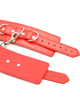 Toyz4Lovers: Fetish Art, Wrist/Ankle Cuffs Belt, röd