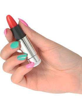 Toyz4Lovers: Timeless, Mini Vibrator Lipstick Vibe, silver