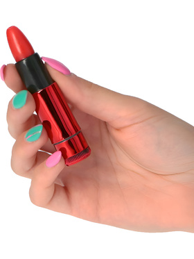 Toyz4Lovers: Timeless, Mini Vibrator Lipstick Vibe, röd