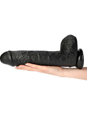 Toyz4Lovers: Made in Italy, Spartaco XXL Dildo, 32.5 cm, svart