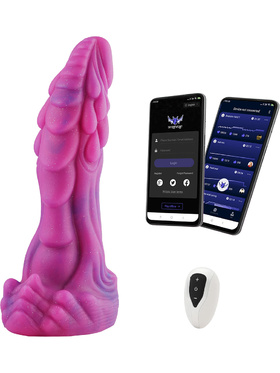 Wildolo: Fantasy Nessie Dildo Vibrator with App, 21 cm