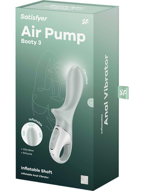 Satisfyer: Air Pump Booty 3, Inflatable Anal Vibrator