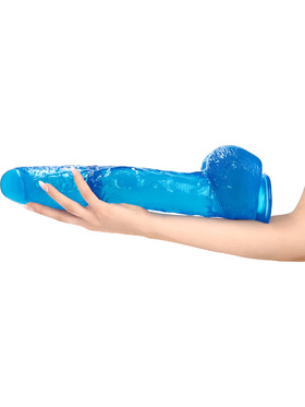 Toyz4Lovers: Made in Italy, Golia XXL Dildo, 41 cm, blå