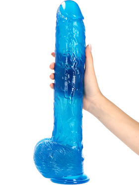 Toyz4Lovers: Made in Italy, Golia XXL Dildo, 41 cm, blå