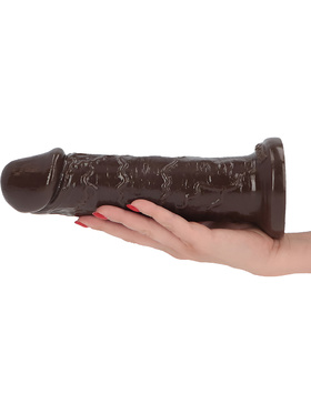 Toyz4Lovers: Made in Italy, Jelly Leone XL Dildo, 25 cm, brun