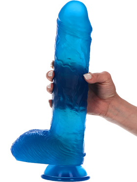 Toyz4Lovers: Made in Italy, Spartaco XXL Dildo, 32.5 cm, blå