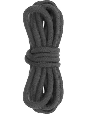 Kink: Cotton Rope, 10m, svart