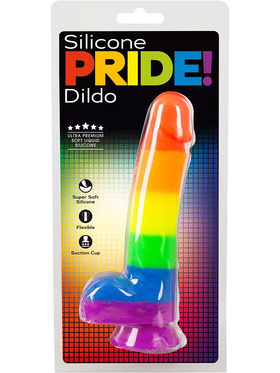 You2Toys: Silicone PRIDE Dildo, 21 cm