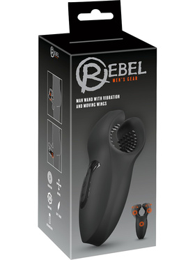 Rebel: Mand Wand with Vibration and Moving Wings