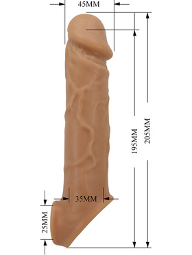 Pretty Love: Lionel, Liquid Silicone Penis Sleeve