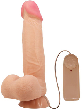 Pretty Love: Sliding Skin Dildo Vibrator, 22 cm