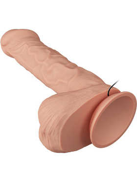 Beautiful Bergrisi: Glide & Slide-Skin Dildo Vibrator, 26 cm