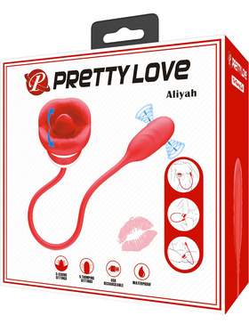 Pretty Love: Aliyah, Licking Vibrator + Thumping Bullet