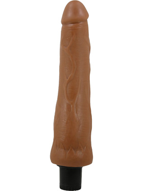 Pretty Love: Alfredo, Sliding Skin Dildo Vibrator, 25 cm