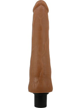 Pretty Love: Alfredo, Sliding Skin Dildo Vibrator, 25 cm