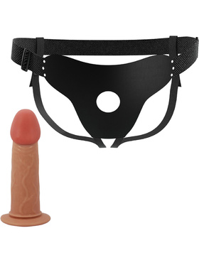 Pretty Love: Stark, Strap-On Harness with Hollow Dildo