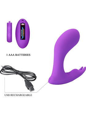 Pretty Love: Idabelle, Pulsating Vibrator, lila