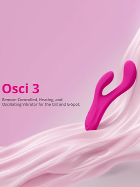 Lovense: Osci 3, Bluetooth Heating Thumper Rabbit Vibrator