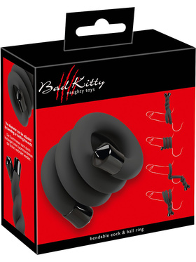 Bad Kitty: Bendable Cock & Ball Ring