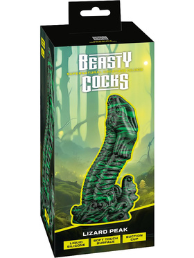 Beasty Cocks: Lizard Peak, Supernatural Creature Dildo, 22 cm