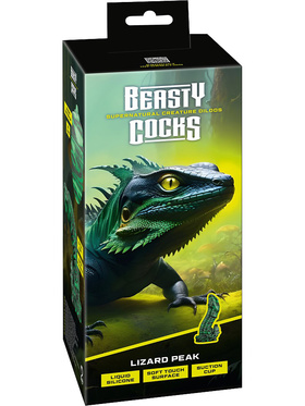 Beasty Cocks: Lizard Peak, Supernatural Creature Dildo, 22 cm