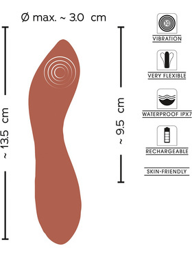 Sweet Smile: Flexible Mini G-spot Vibrator