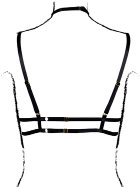 Le Désir: Open Cup Triangle Bra with Neck Strap, One Size