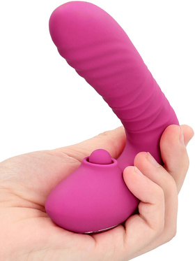 Loveline: Thrusting and Tapping Vibrator