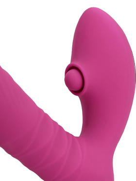 Loveline: Thrusting and Tapping Vibrator