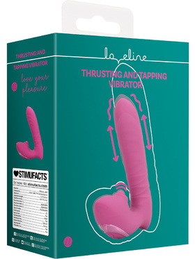 Loveline: Thrusting and Tapping Vibrator