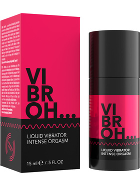 IntimateLine: Vibroh Liquid Vibrator, Stimulating Gel, 15 ml