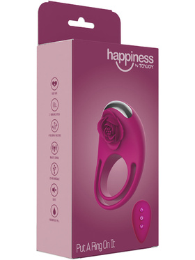 Toy Joy: Put A Ring On It, Vibrating C-Ring with Remote