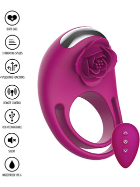 Toy Joy: Put A Ring On It, Vibrating C-Ring with Remote