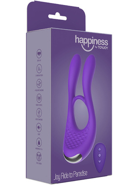 Toy Joy: Joy Ride To Paradise, Vibrating C-Ring with Remote