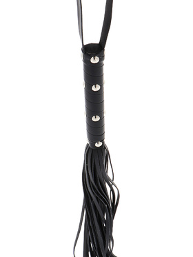 Hidden Desire: Extreme Long Studded Flogger Whip